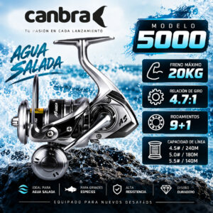 Carrete BEARKING Spinning 4000 / 5000 - Imagen 3