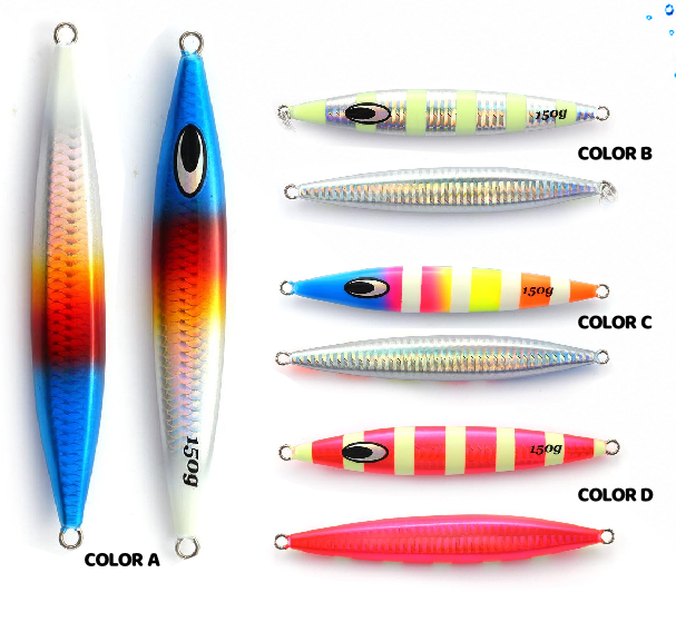 Canbra MonsterJig F02 – Fast Jigging Glow 150g, 200g y 250g