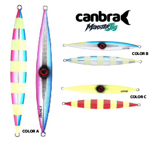 Canbra MonsterJig F03 jig metálico Fast Jigging