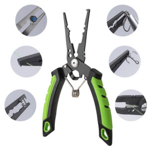 Alicate de Pesca Multifuncional de Acero Inoxidable 16cm - Imagen 3